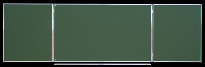 61064 Tablica tryptyk zielona 3,40 x 1,00 m typ A