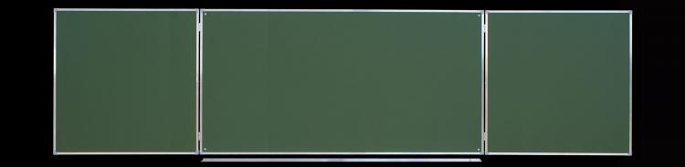 61061 Tablica tryptyk zielona 4,00 x 1,00 m typ A