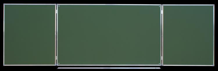 61069 Tablica tryptyk zielona 2,40 x 1,00 m  typ A